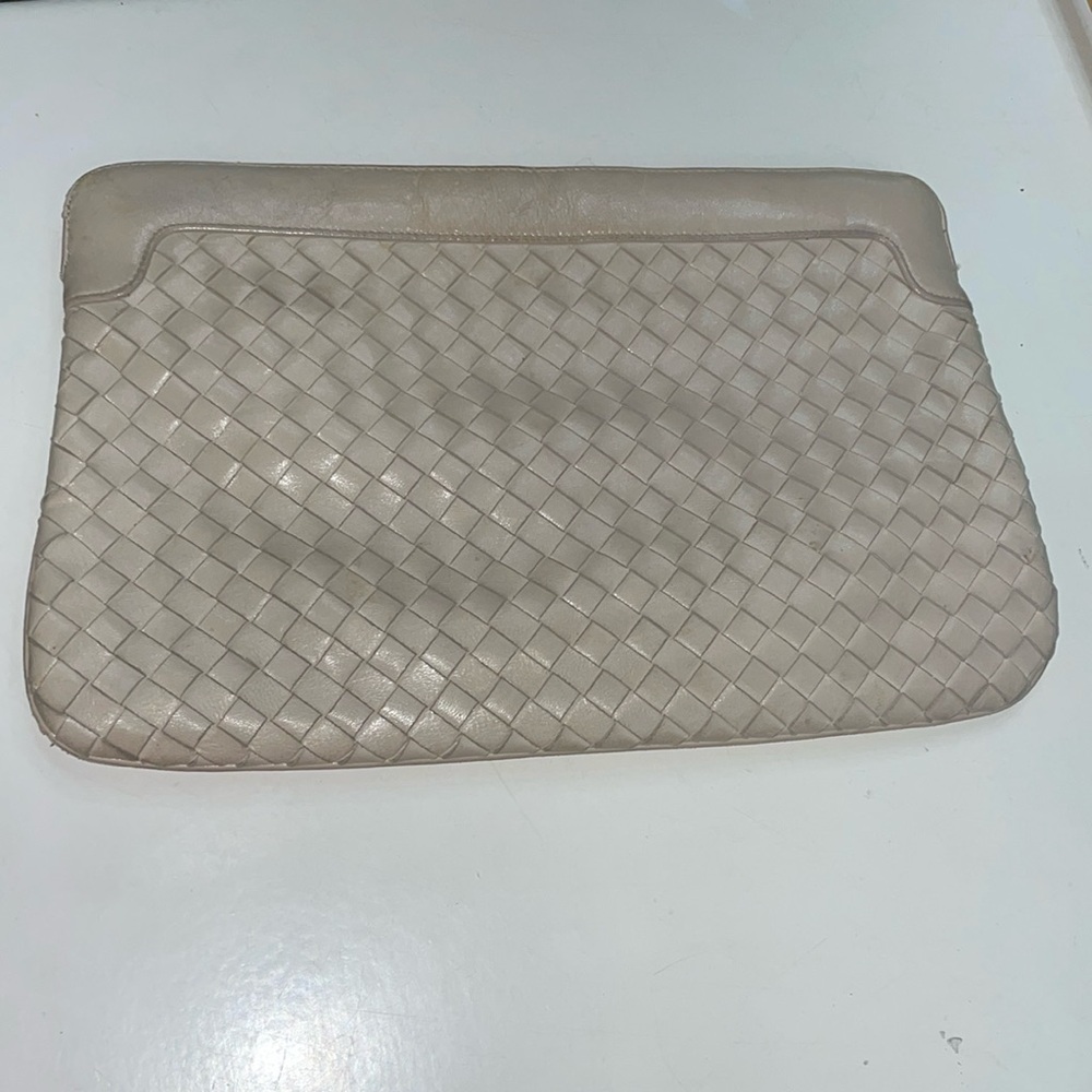 Leather clutch